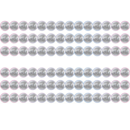 Disco Balls Die-Cut Border Trim, 35 Feet Per Pack, 6 Packs