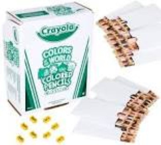 Crayola® Classpack® Colors of the World Colored Pencils, 240 ct, 24 colors (BIN68-2023)