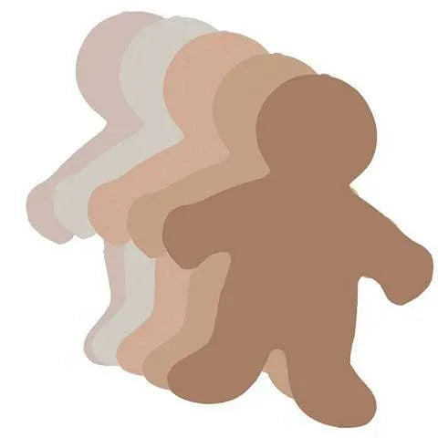 Hygloss Products Inc. HYG68216 Multicultural Family Cut Outs 16" Me Kid