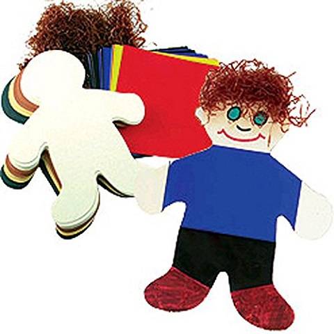 Hygloss 68279 Culturally Diverse 24 People Tag Kits