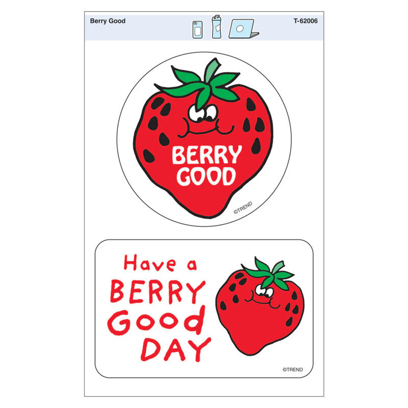 Berry Good Vinyl Stickers, Pack of 2