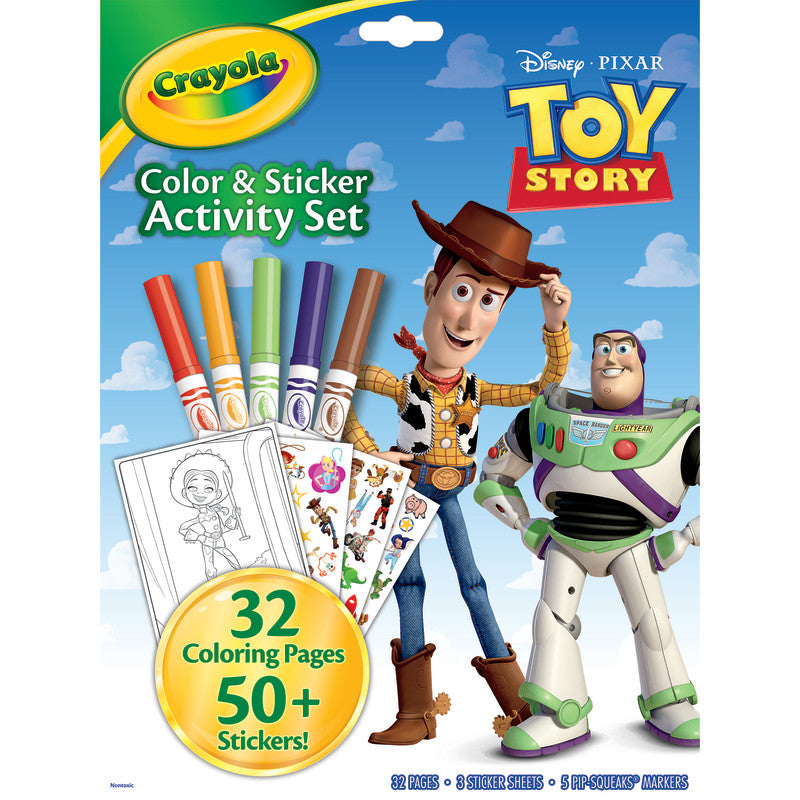 Color & Sticker Activity Set, Toy Story 5