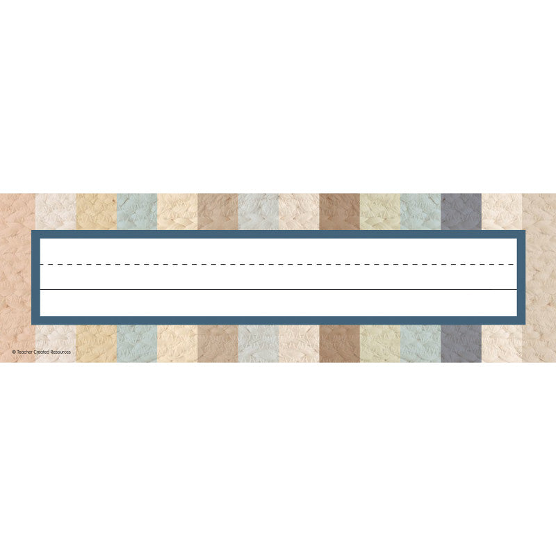 Everyone is Welcome Flat Name Plates, Pack of 36