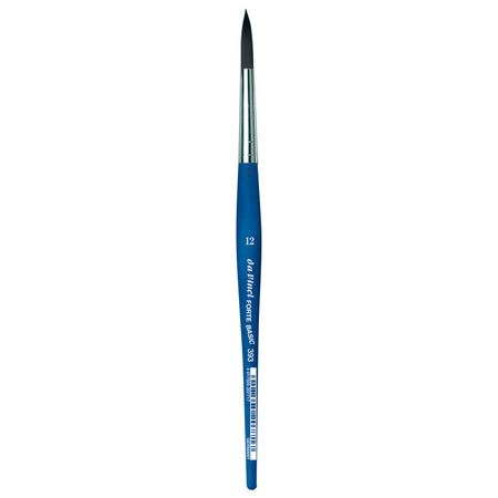 FORTE BASIC Student Brush, Synthetic, Acrylic, Round, Series 393, Size 12