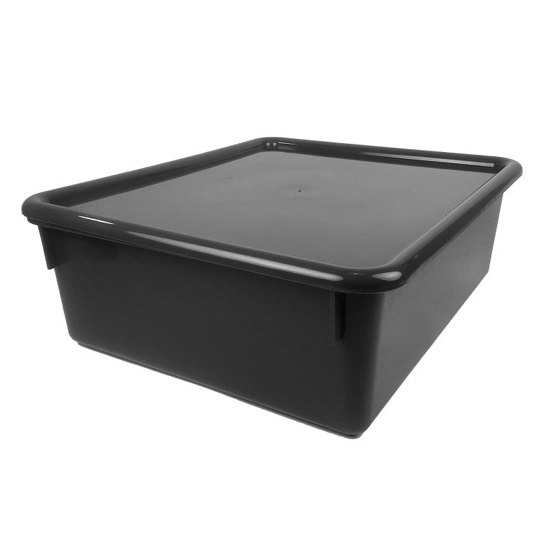 Double Stowaway&reg; Tray with Lid, Black