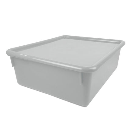 Double Stowaway&reg; Tray with Lid, White