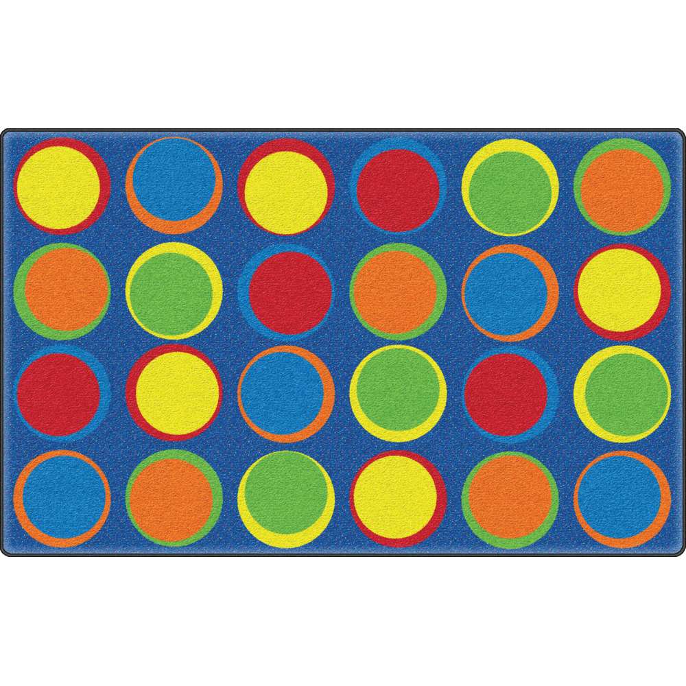 Sitting Spots™ Rug, 6' x 8'4" Rectangle, Primary