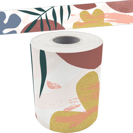 Wonderfully Wild Straight Rolled Border Trim, 50 Feet