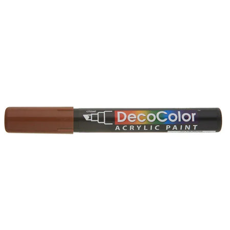 DecoColor® Acrylic Paint Pen, 315-S, Chisel Tip, Brown #6
