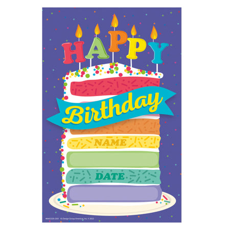 Birthday Recognition Award, Pack of 36