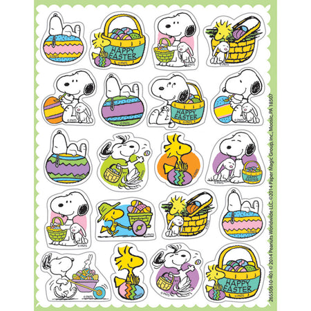 Peanuts&reg; Easter Theme Stickers, Pack of 120