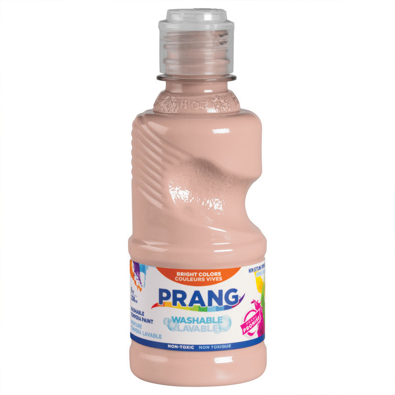 Washable Tempera Paint, 8 oz, Peach