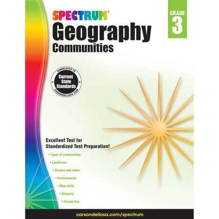 Spectrum&reg; Geography: Communities, Grade 3
