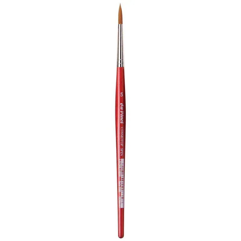 COSMOTOP-SPIN Silkpainting Brush, Synthetic, Watercolor, Round, Size -5