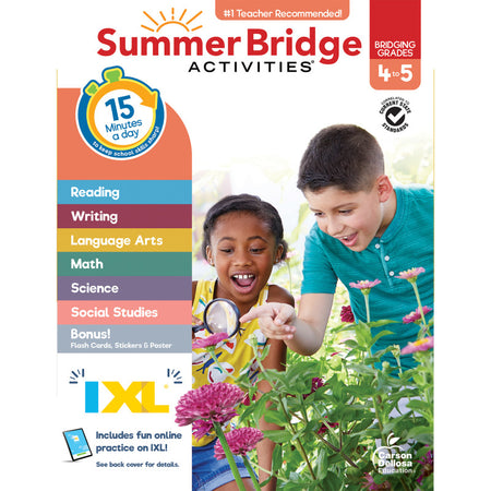 Summer Bridge Activities, Grade 4-5