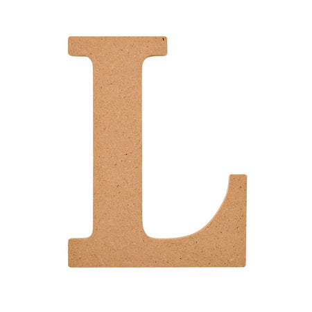 MDF Letter, L, 5 Inch
