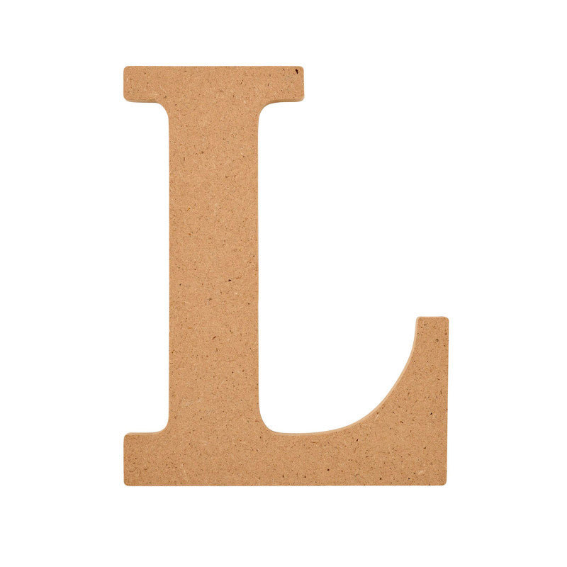 MDF Letter, L, 5 Inch