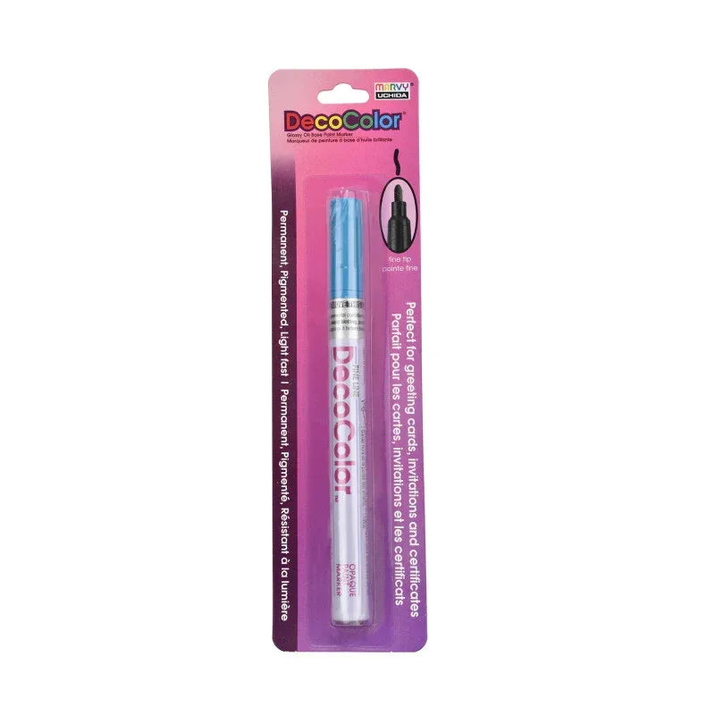 DecoColor® Paint Marker, Fine, 200-S, Light Blue #10
