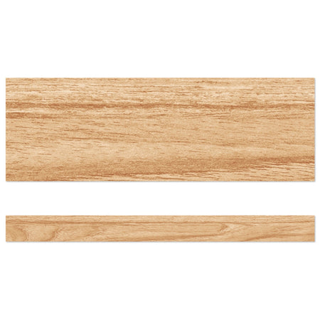 Grow Together Light Wood Grain Straight Borders, 36 Feet