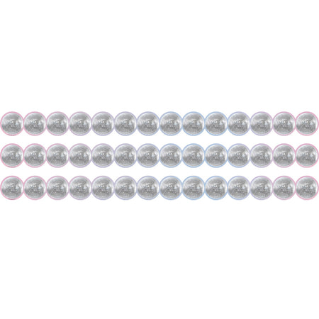 Disco Balls Die-Cut Border Trim, 35 Feet Per Pack, 3 Packs