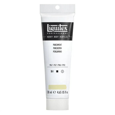 Professional Heavy Body Acrylic Paint, 138 mL Tube, Parchment