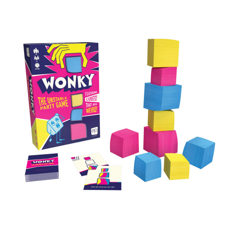 Wonky&trade;: The Crazy Cubes Card Game