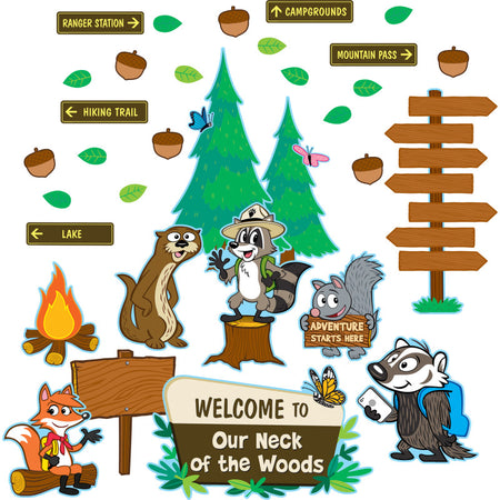 Ranger Rick&reg; Welcome to Our Neck of the Woods Bulletin Board