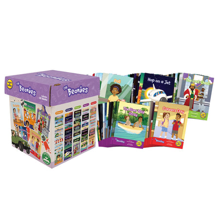 Letters & Sounds The Beanies Boxed Set, Set of 60