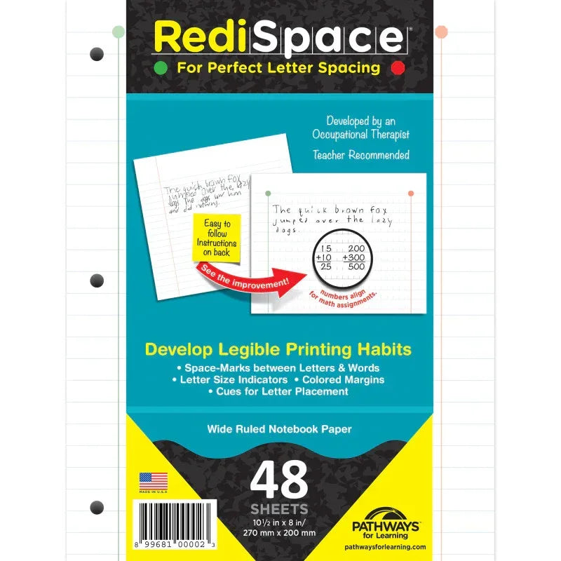 RediSpace&reg; Notebook Filler Paper
