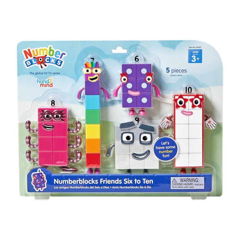 Numberblocks Friends Six to Ten, Toy Figures – Gramco School Supplies