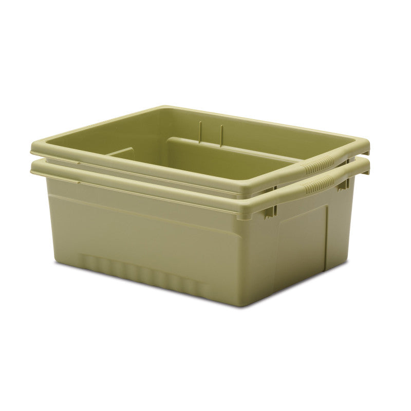 Sage Large Open Storage Tubs, Set of 2