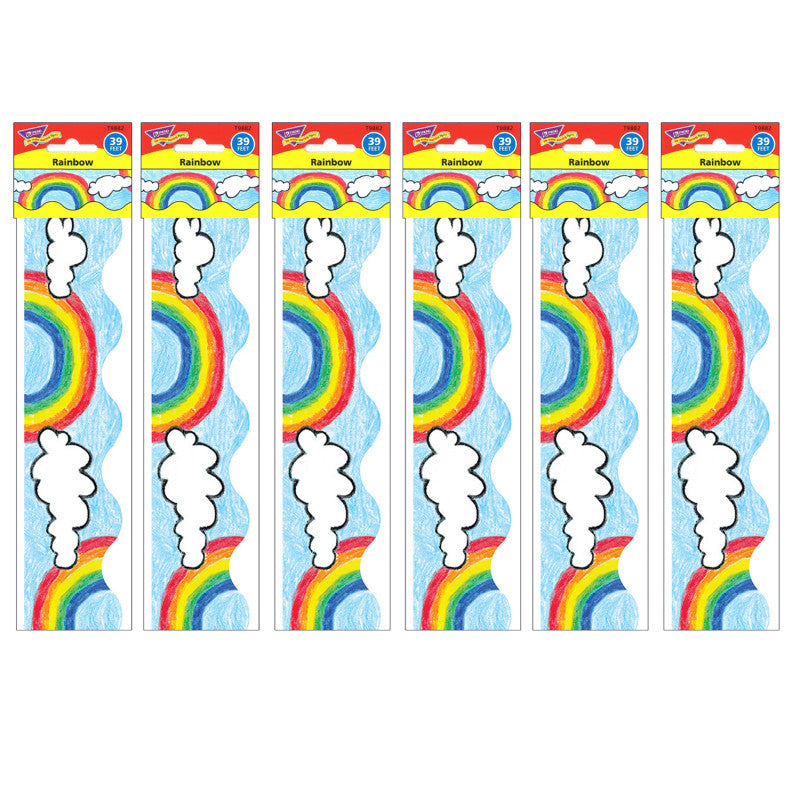 Rainbow Terrific Trimmers&reg;, 39 Feet Per Pack, 6 Packs