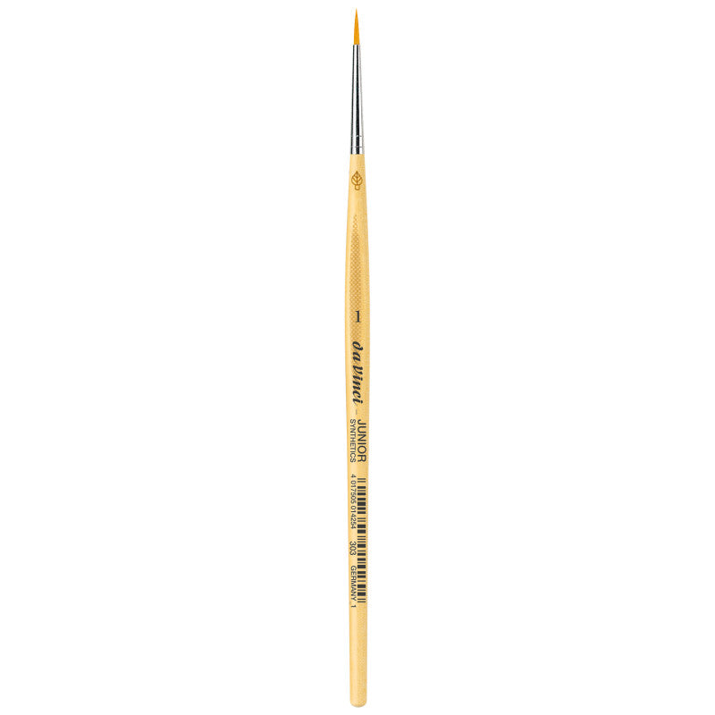 JUNIOR Synthetics Student Brush, Synthetic, Tempera, Round, Series 303, Size 1