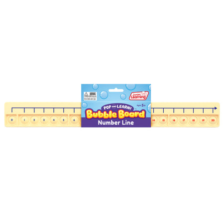 Number Line Pop and Learn&trade; Bubble Board