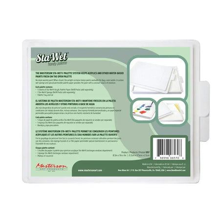 Sta-Wet Handy Palette