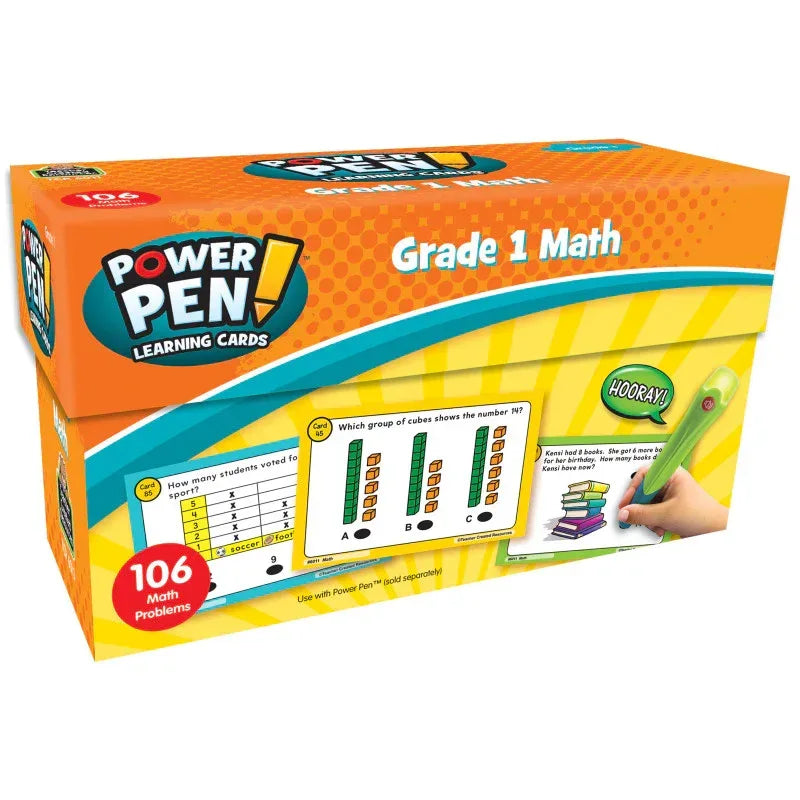 Power Pen&reg; Learning Cards: Math Grade 1