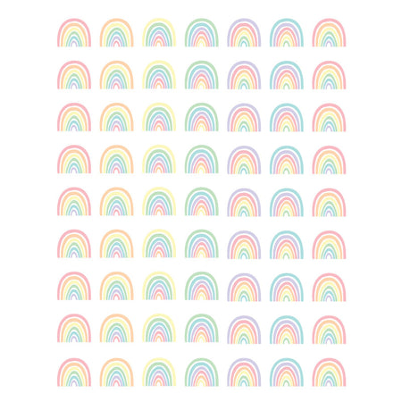Pastel Pop Rainbows Mini Stickers