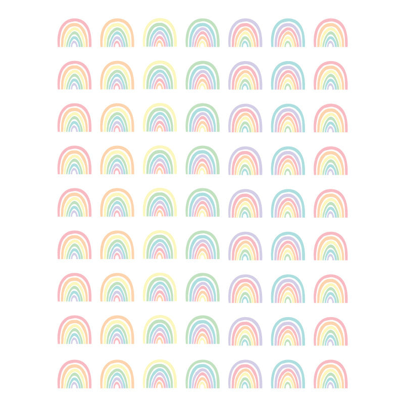 Pastel Pop Rainbows Mini Stickers