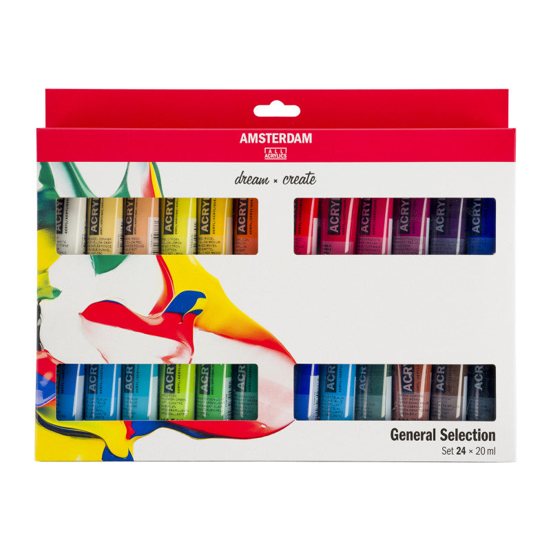 Standard Acrylic General Set, 24 x 20mL