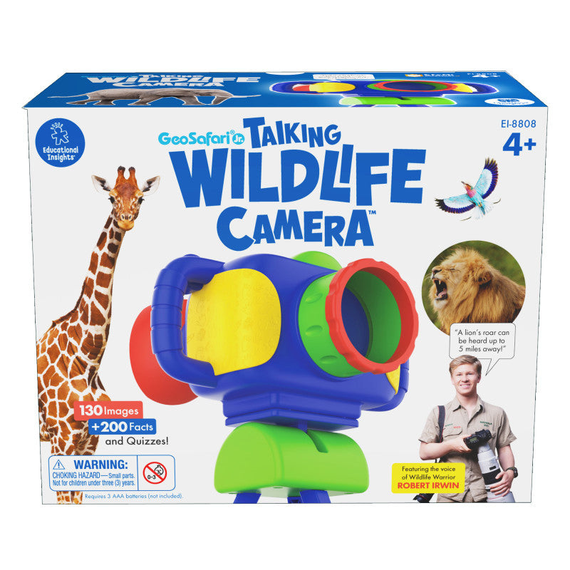 GeoSafari&reg; Jr. Talking Wildlife Camera&trade;
