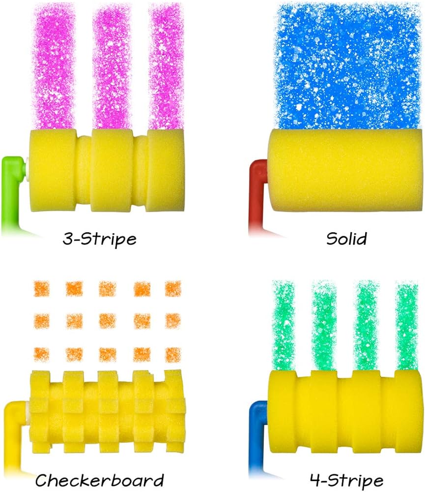 Paint Tray with 4 Foam Rollers (HYG70002)