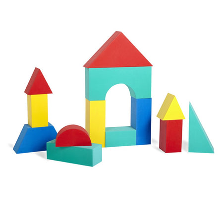 Color Edu-Blocks, GIANT, 4" thick, up to 15" long, Set of 32