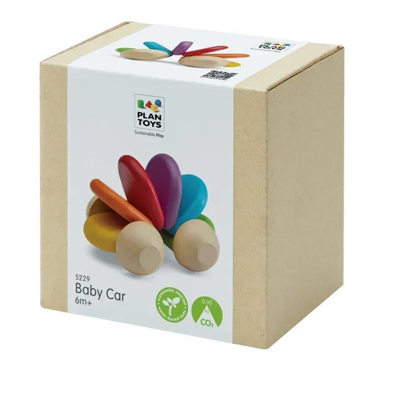 Wooden Baby Car Push Toy
