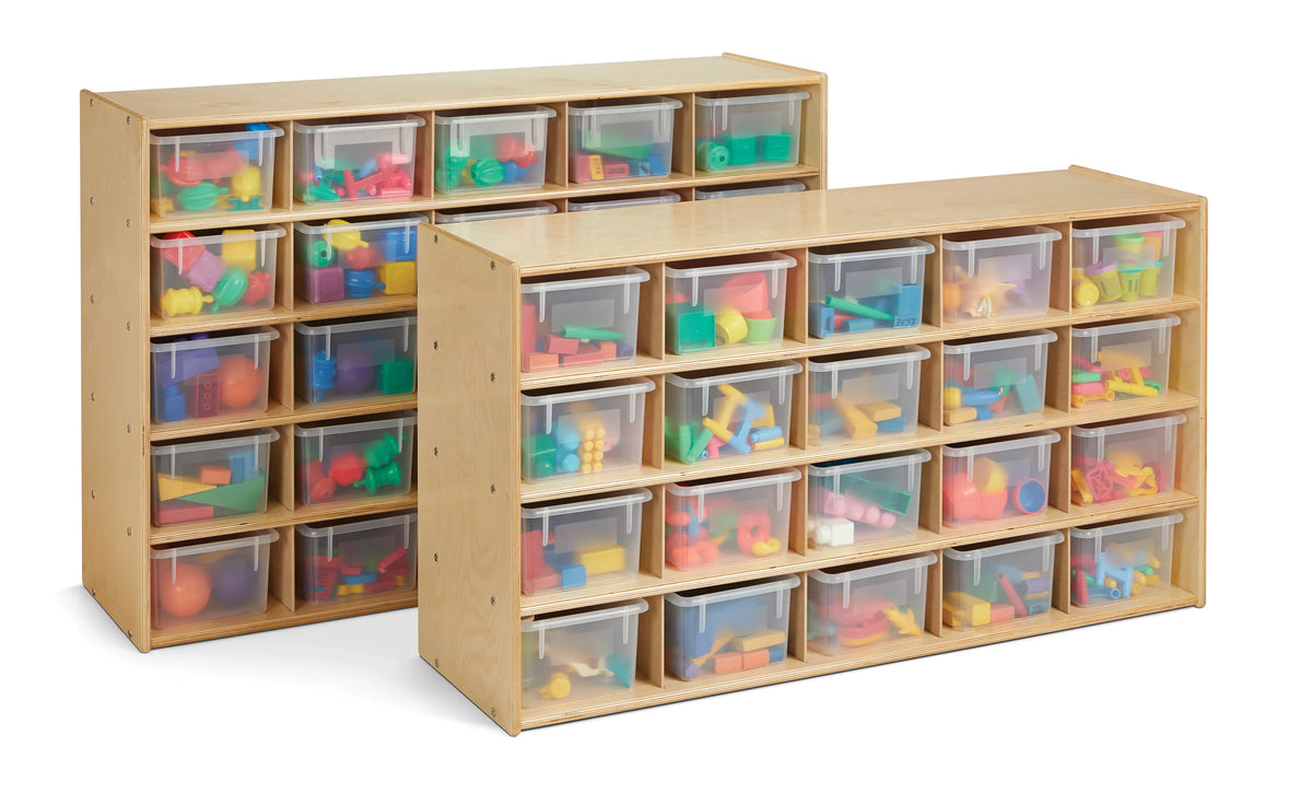 Young Time® 20 Cubbie-Tray Storage - without Bins