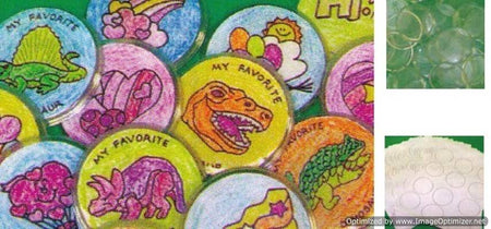 Snap-in Fun Buttons & Pinback Without Machine 50/pack