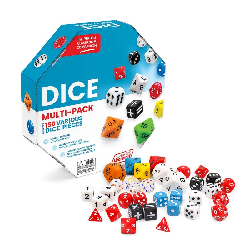 Dice Multi-Pack, 150 Pieces