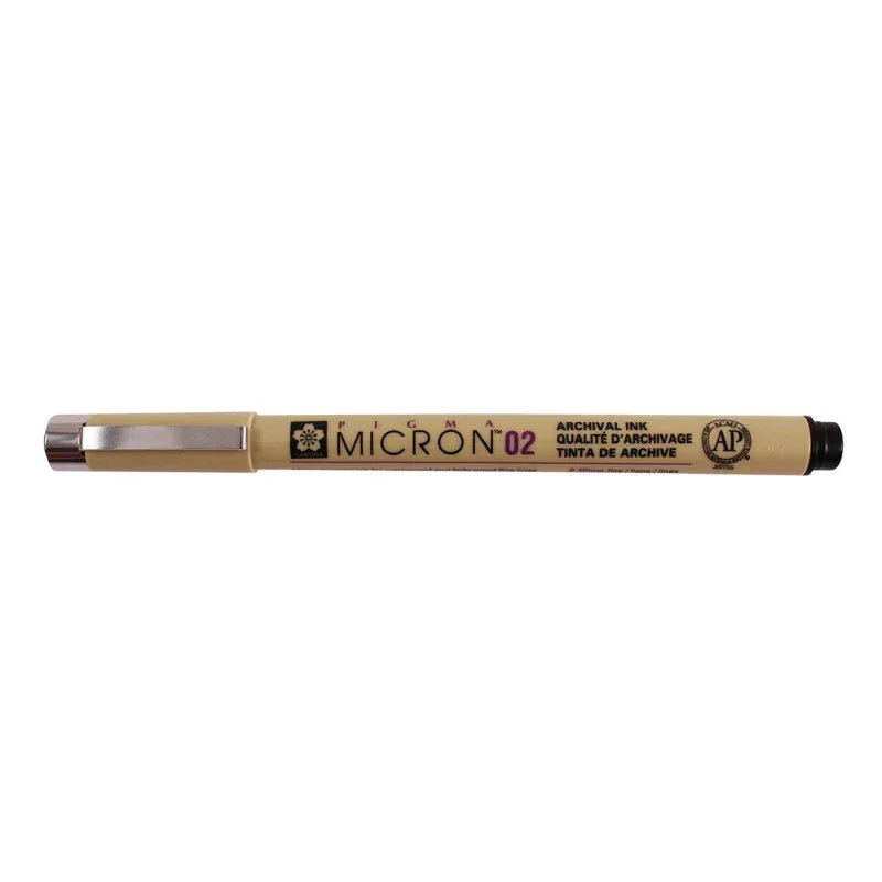Pigma Micron Pen, Black, 0.30mm Size 02