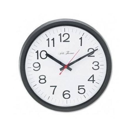 14" Diameter Wall Clock With large Bold numbers 12" face