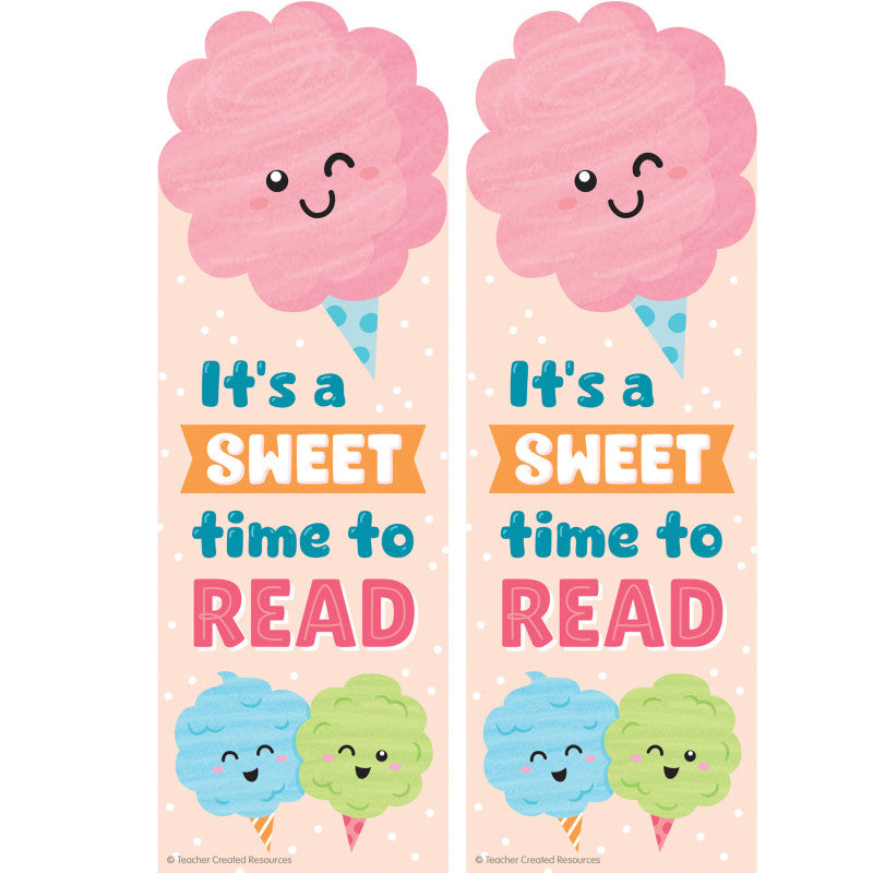 2-Pack Cotton Candy Smelly Bookmarks