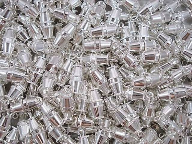 Silver Barrel Screw Clasps 144 pieces per package